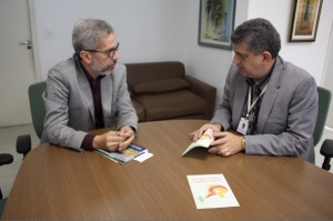 Sílvio Rodrigues, Presidente do Conselho e Fernando Oliveira, Coordenador da Câmara Temática |Foto: Priscilla Fernandes