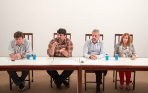 Tadeu Calheiros, Mário Jorge Lobo, Sílvio Rodrigues e Helena Carneiro Leão