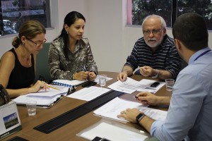 Secretário Geral do Cremepe e os representantes da SES e do Samu |Foto: Priscilla Fernandes